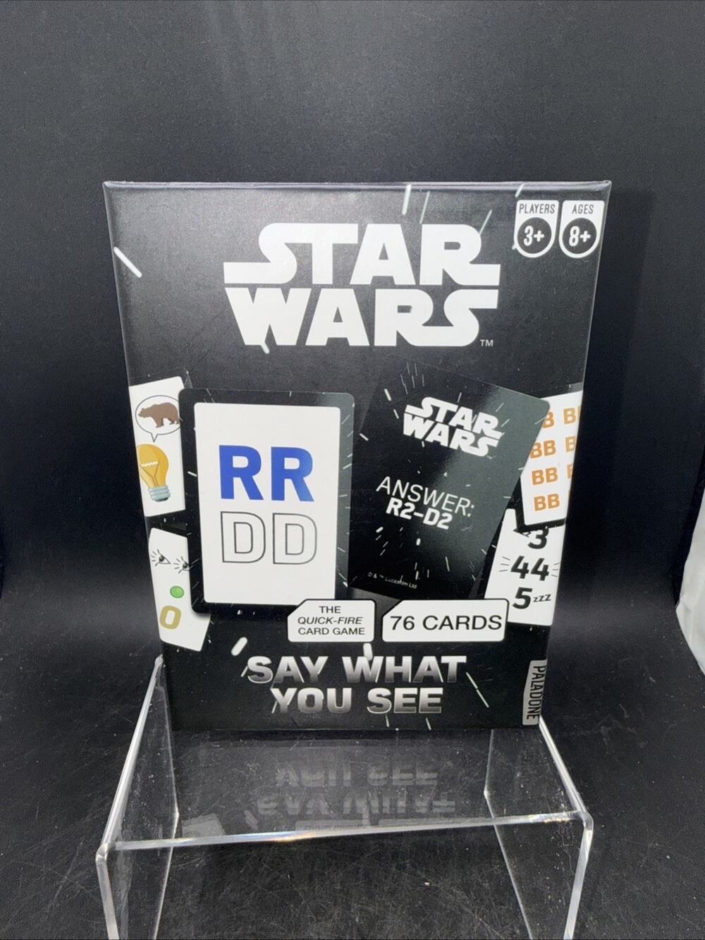 STAR WARS Card Game Say What You See Paladone New